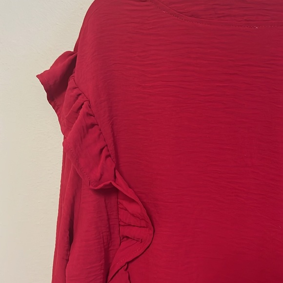 NWT! Cotton Bleu - Let’s Get Moving Red Top - Picture 8 of 10